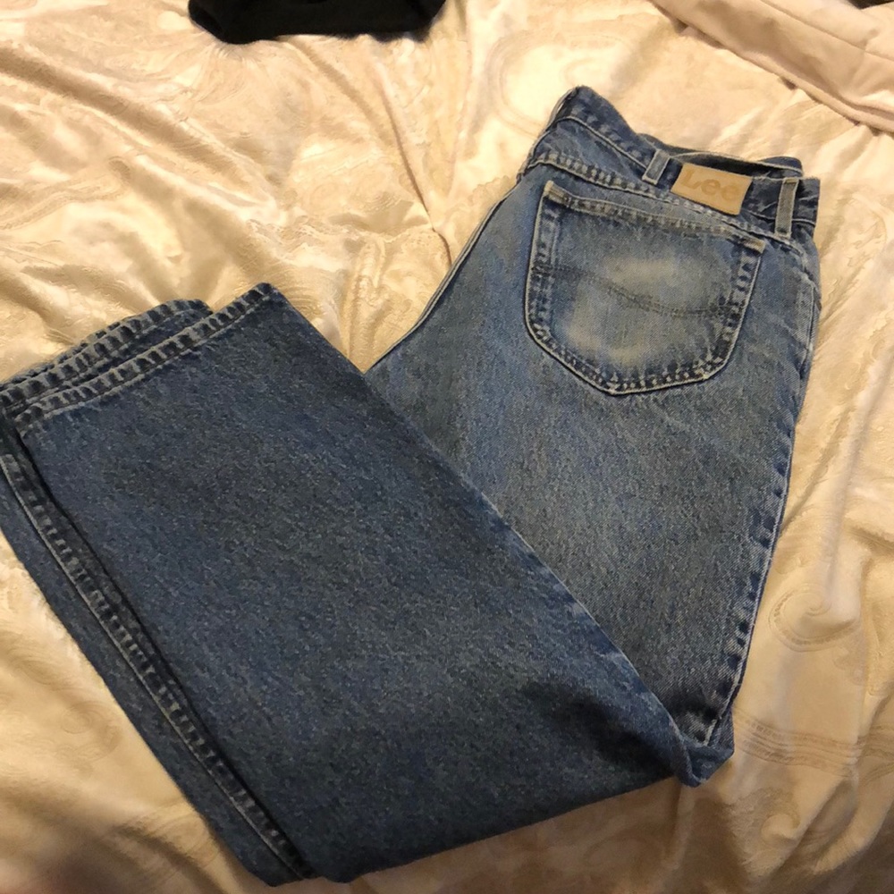 Distressed Mom Jeans
